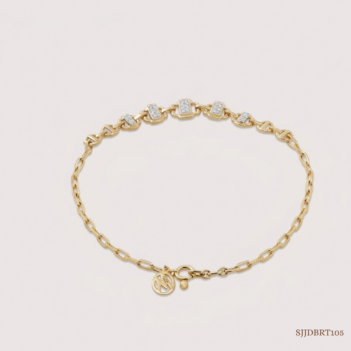SJJDBRT105 | Urban Gleam Diamond Bracelet