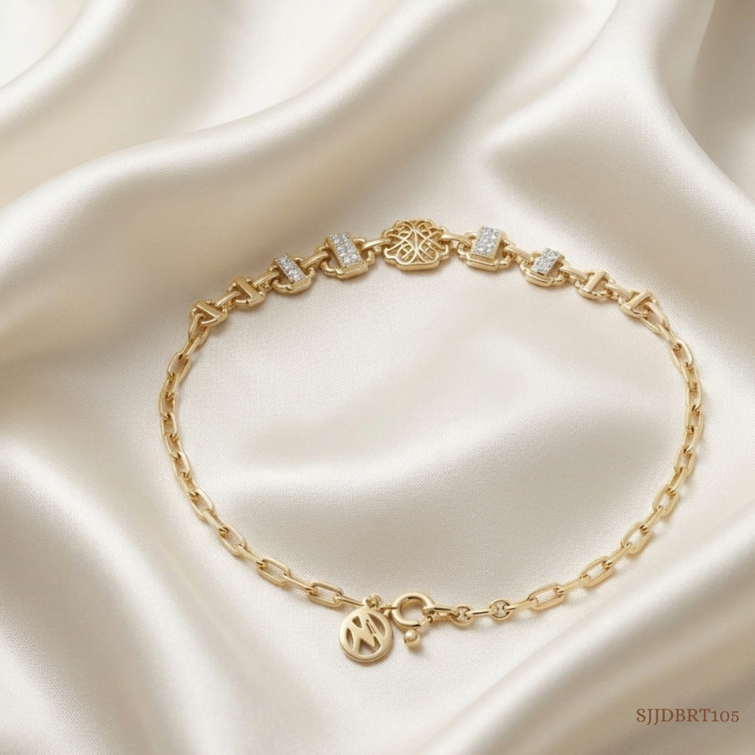 SJJDBRT105 | Urban Gleam Diamond Bracelet