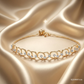 SJJDBRT108 | Graceful Curve Diamond Bracelet