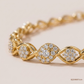 SJJDBRT109 | Delicate Drop Diamond Bracelet