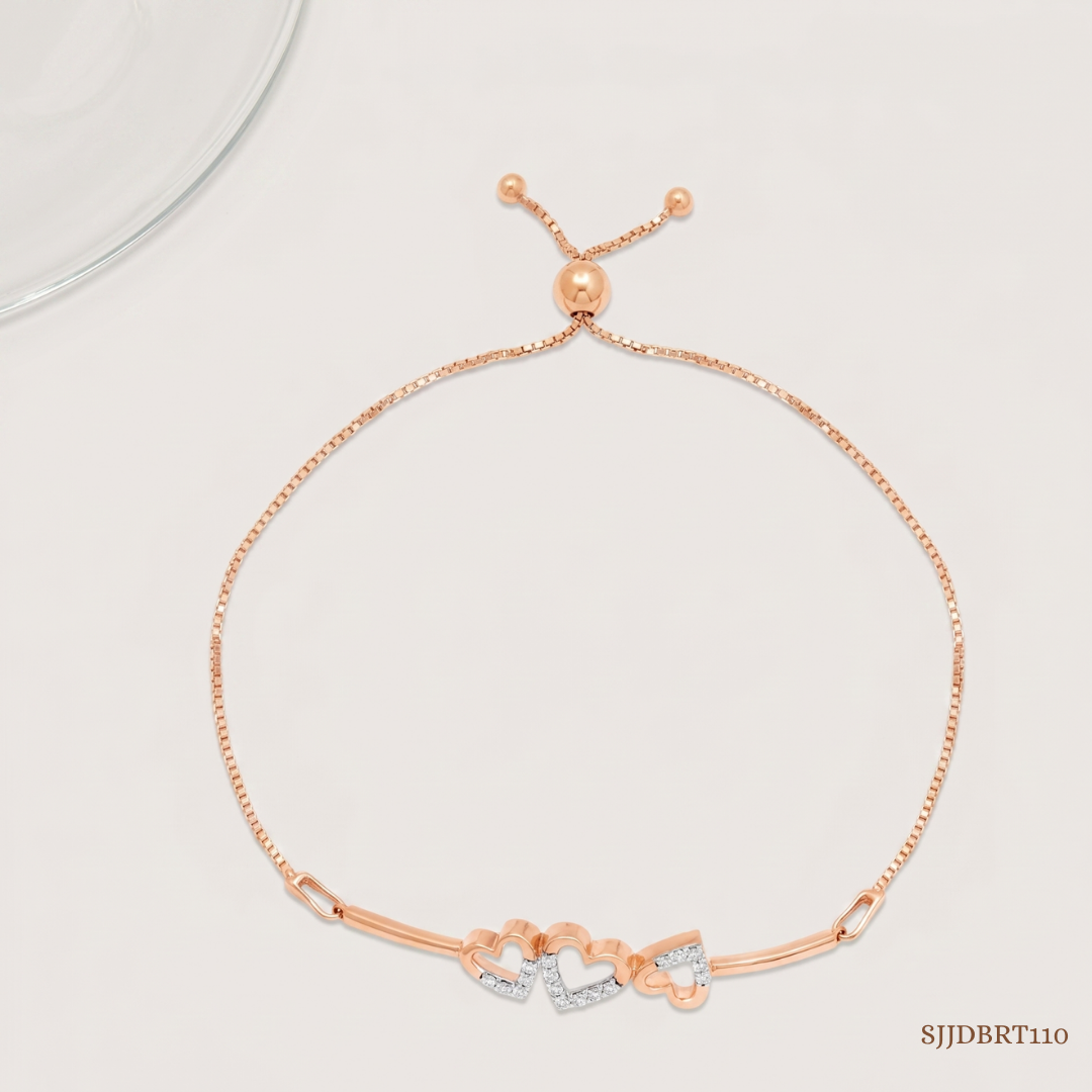 SJJDBRT110 | Romantic Gleam Diamond Bracelet