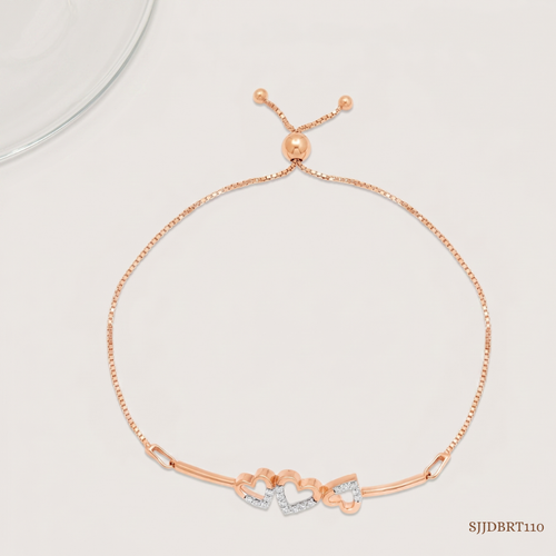 SJJDBRT110 | Romantic Gleam Diamond Bracelet