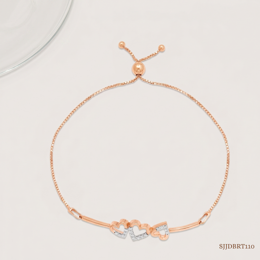 SJJDBRT110 | Romantic Gleam Diamond Bracelet