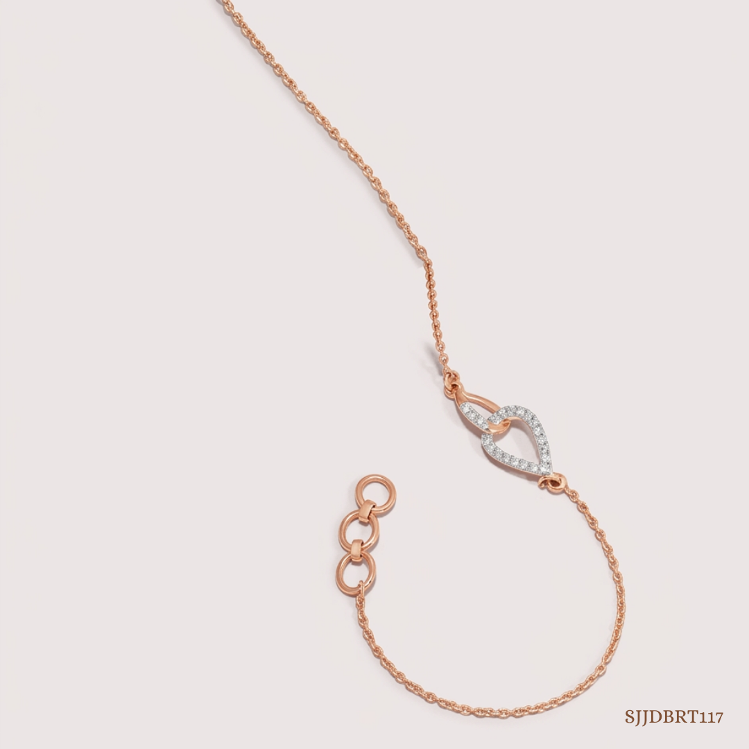 SJJDBRT117 | Radiant Bond Diamond Bracelet