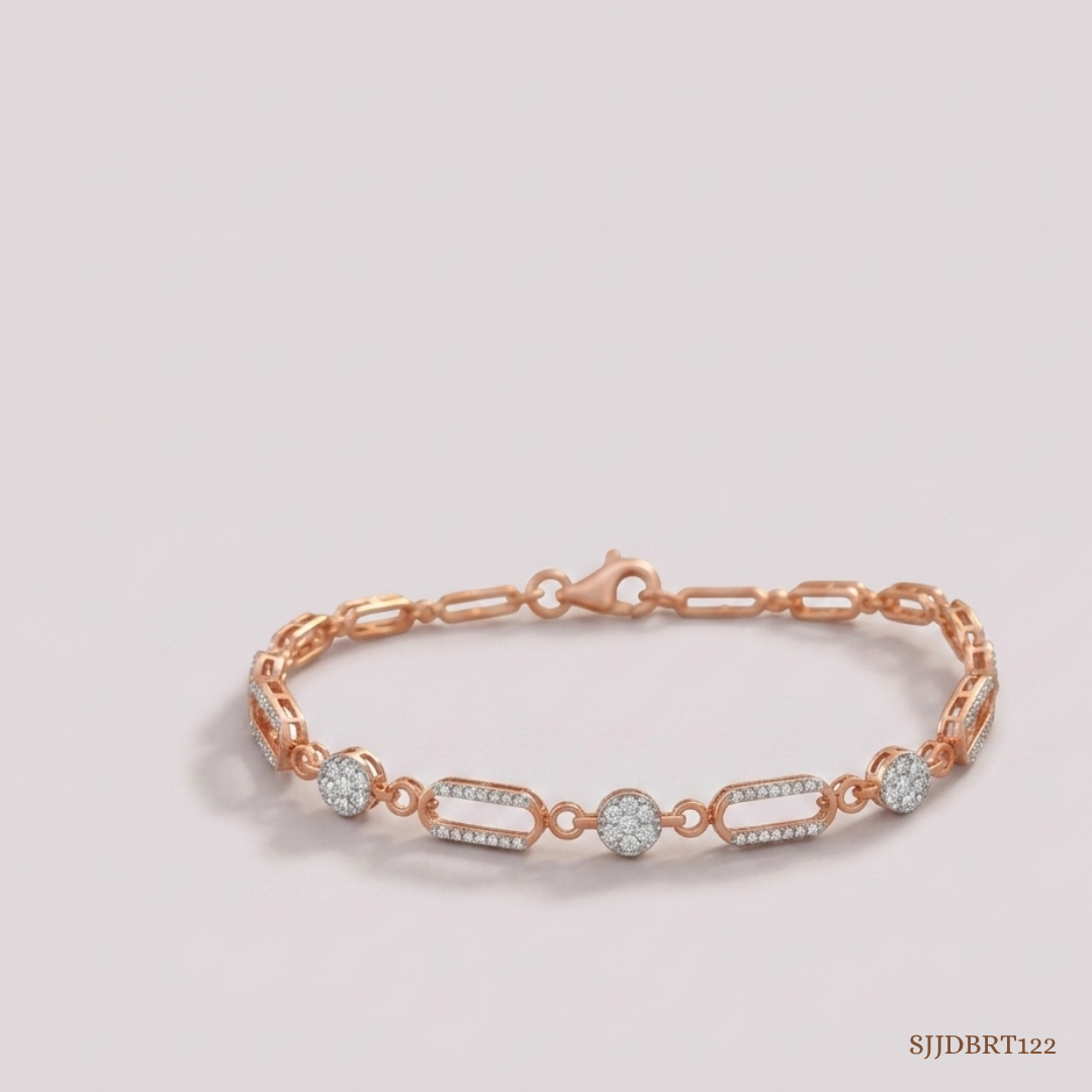 SJJDBRT122 | Luxe Link Diamond Bracelet