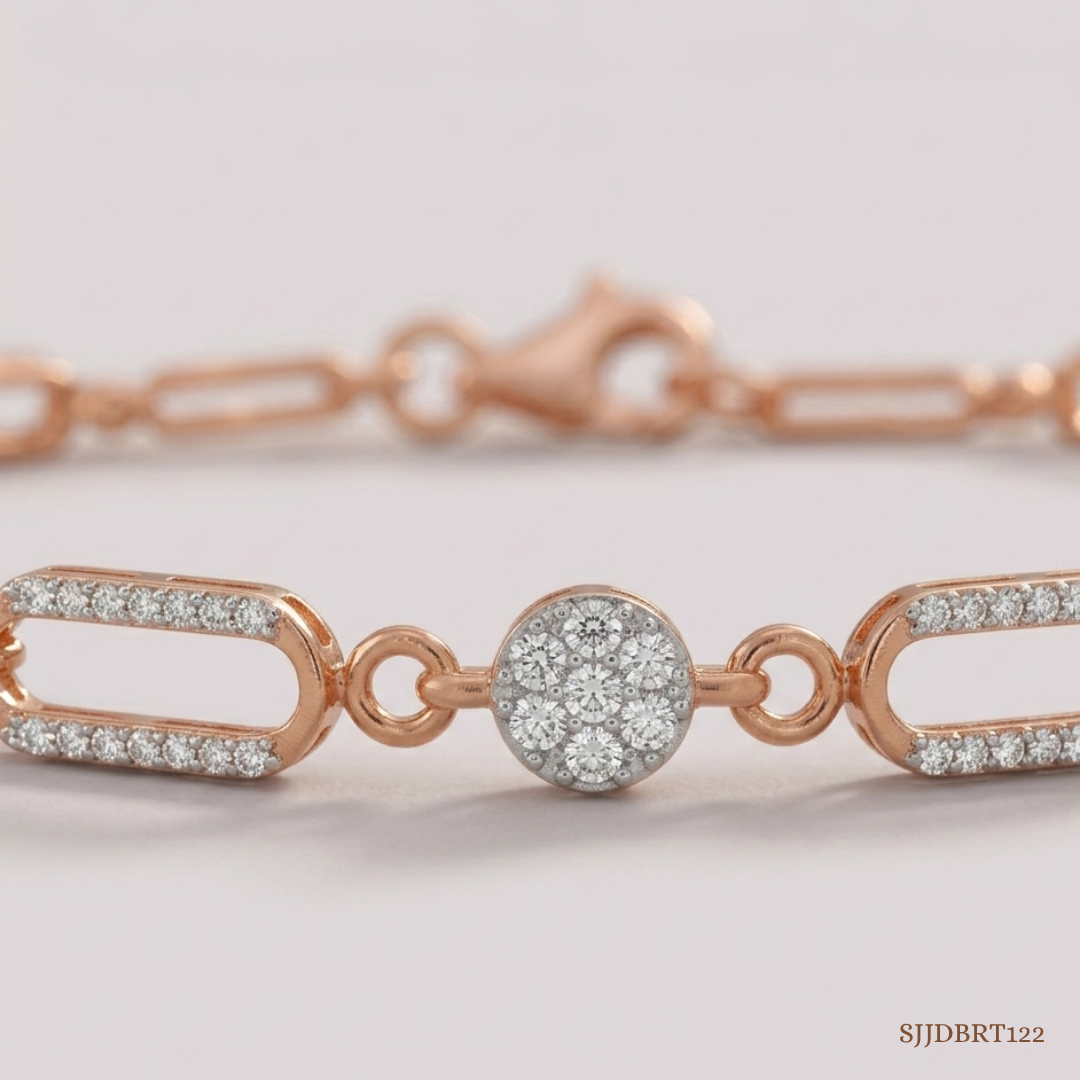 SJJDBRT122 | Luxe Link Diamond Bracelet