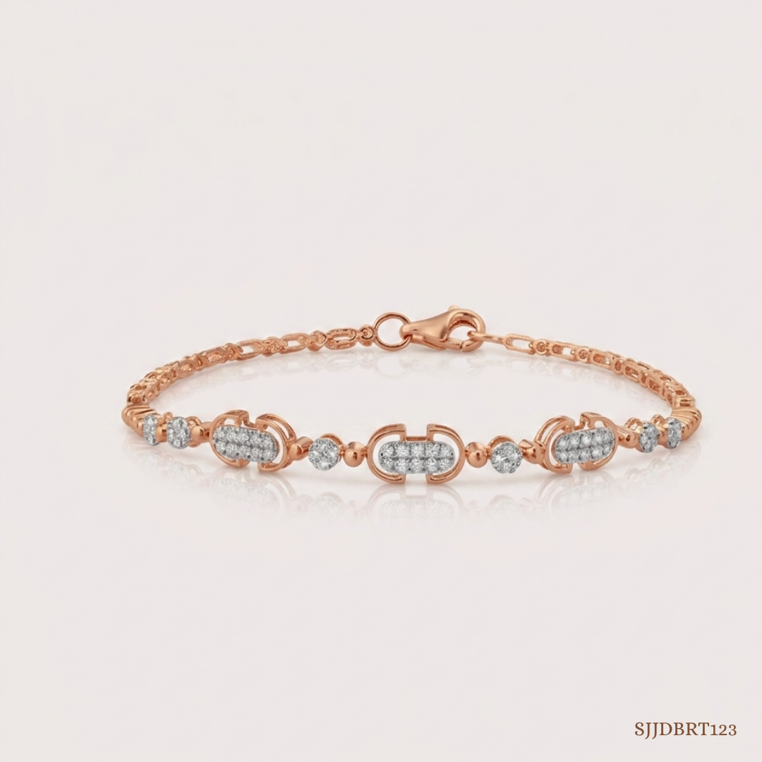 SJJDBRT123 | Sparkle Link Diamond Bracelet
