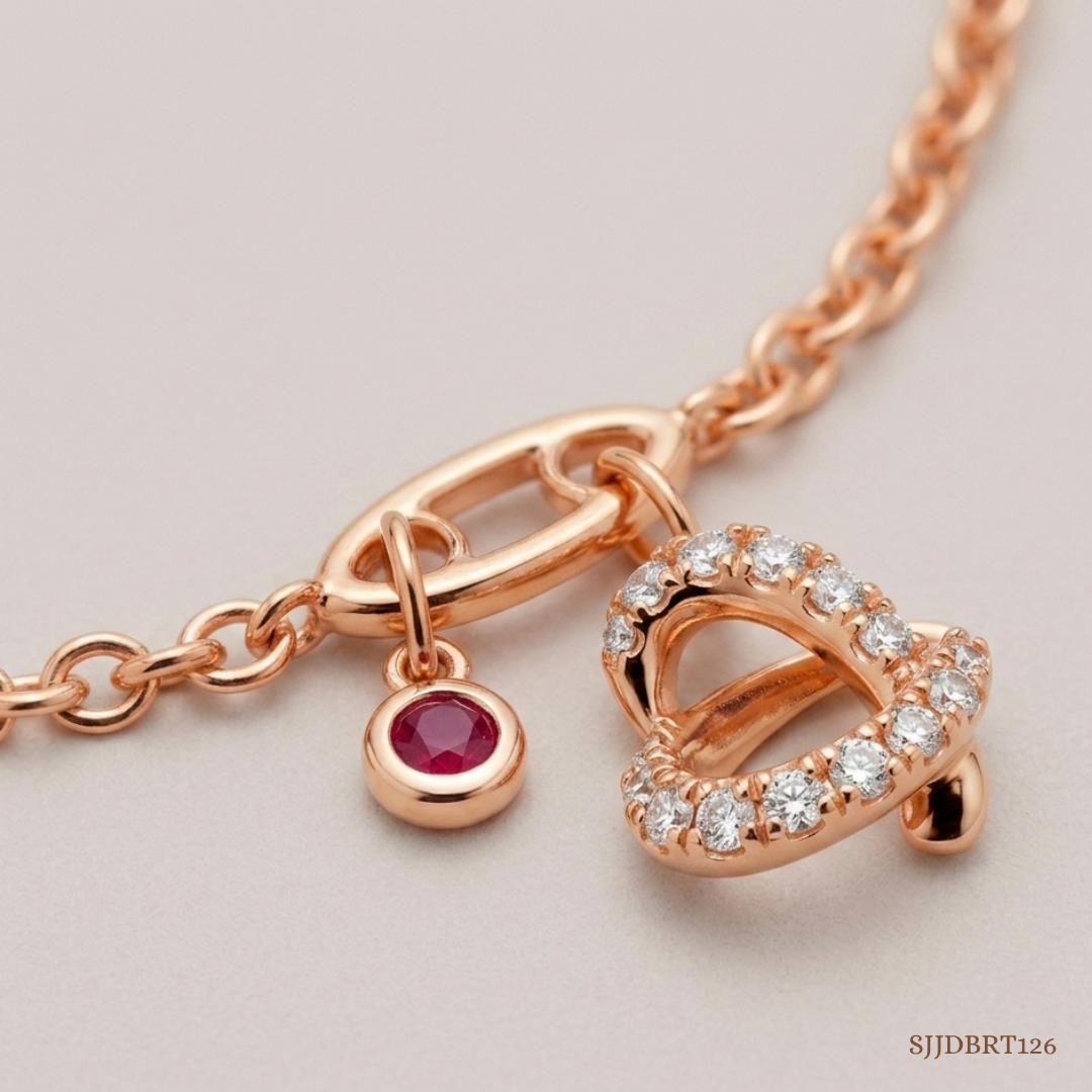 SJJDBRT126 | Enduring Love Diamond Bracelet
