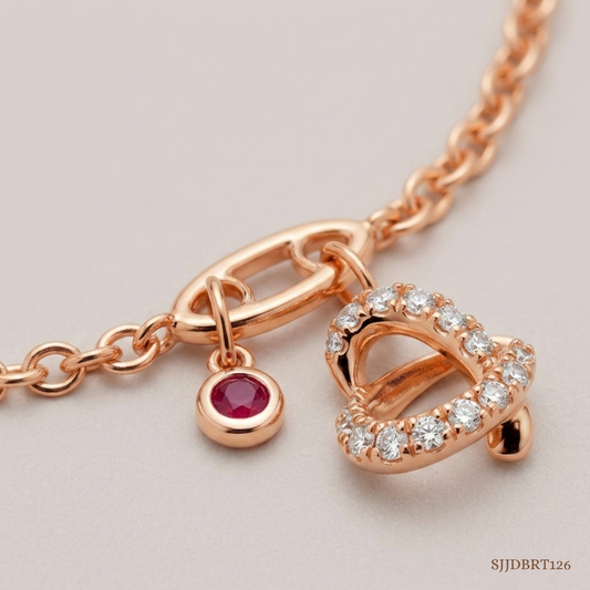 SJJDBRT126 | Enduring Love Diamond Bracelet