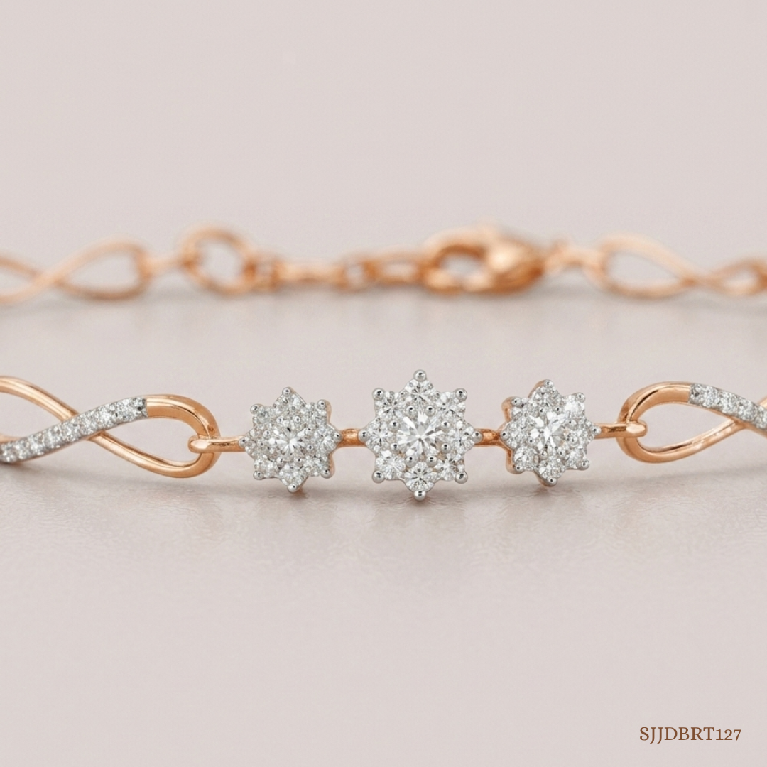 SJJDBRT127 | Infinite Grace Diamond Bracelet