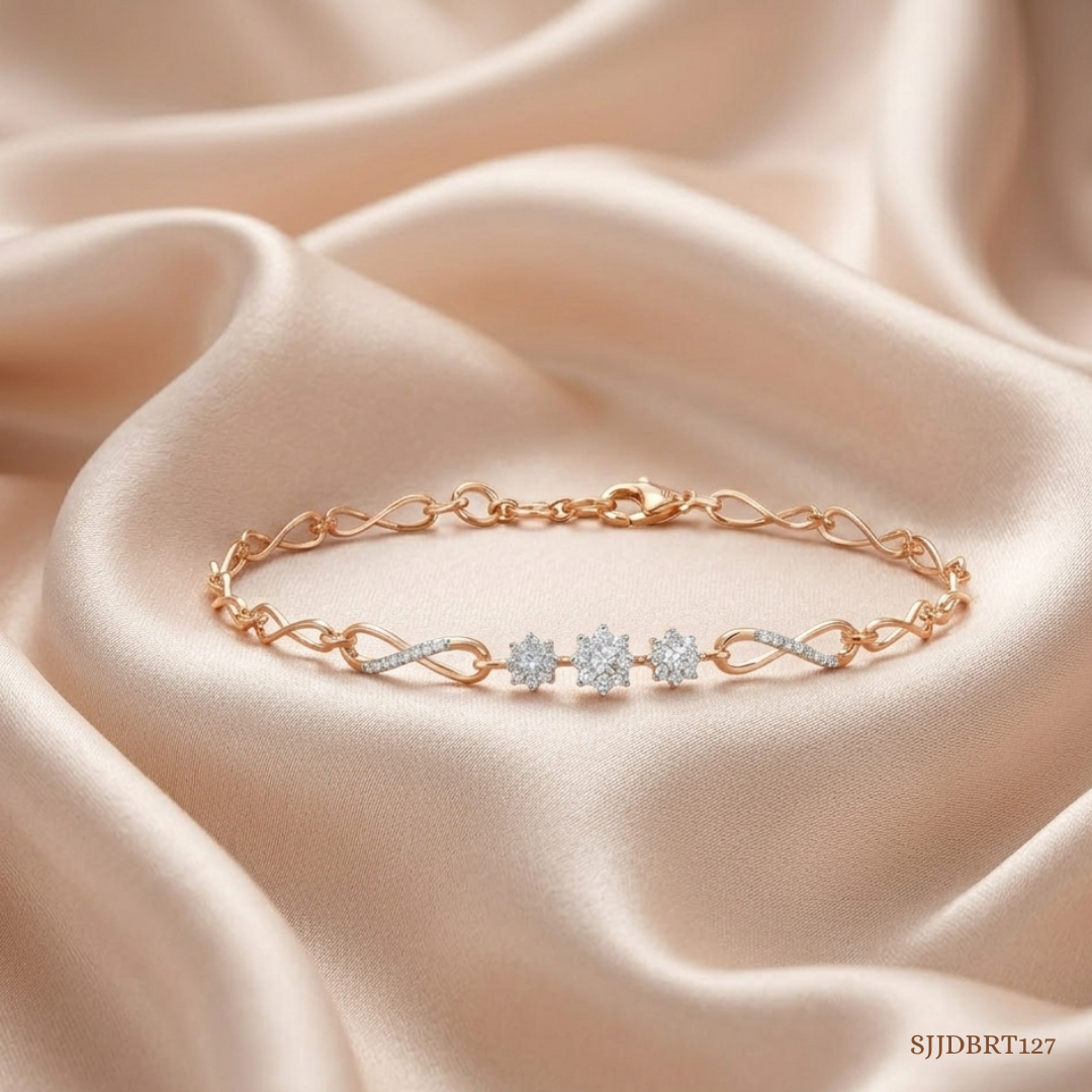 SJJDBRT127 | Infinite Grace Diamond Bracelet