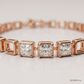 SJJDBRT130 | Sparkling Boxes Tennis Bracelet