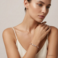 SJJDBRT130 | Sparkling Boxes Tennis Bracelet
