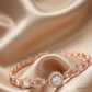 SJJDBRT131 | Interlinked Halo Diamond Bracelet