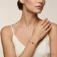 SJJDBRT132 | Crimson Frame Diamond Bracelet