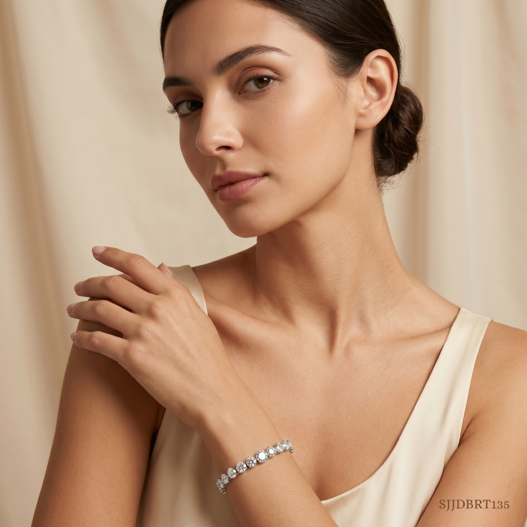 SJJDBRT135 | Eternal Sparkle Diamond Bracelet