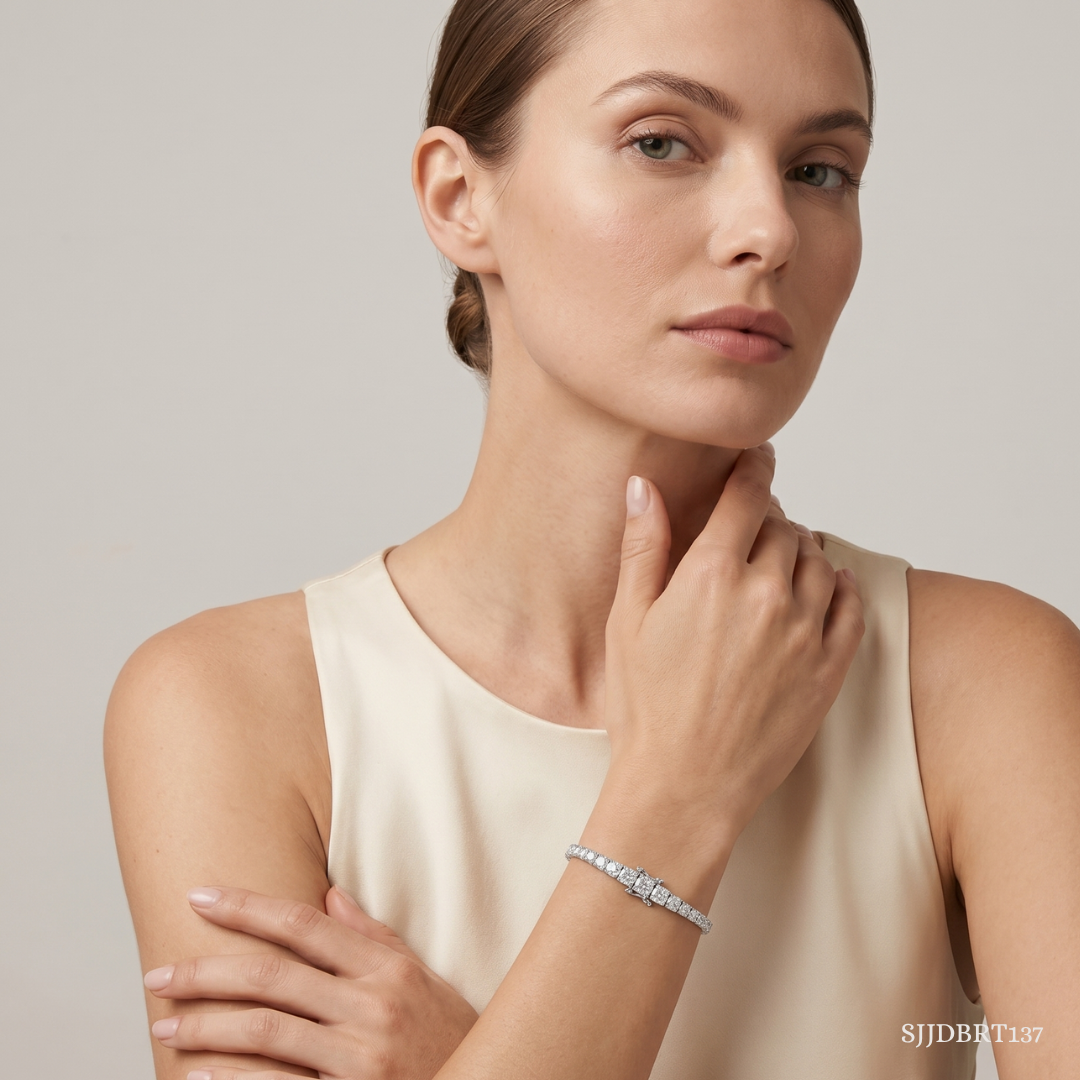 SJJDBRT137 | Modern Glow Diamond Bracelet