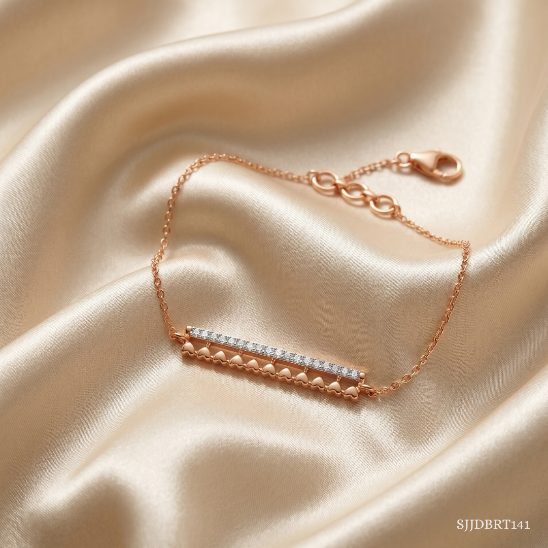 SJJDBRT141 | Modern Bar Diamond Bracelet