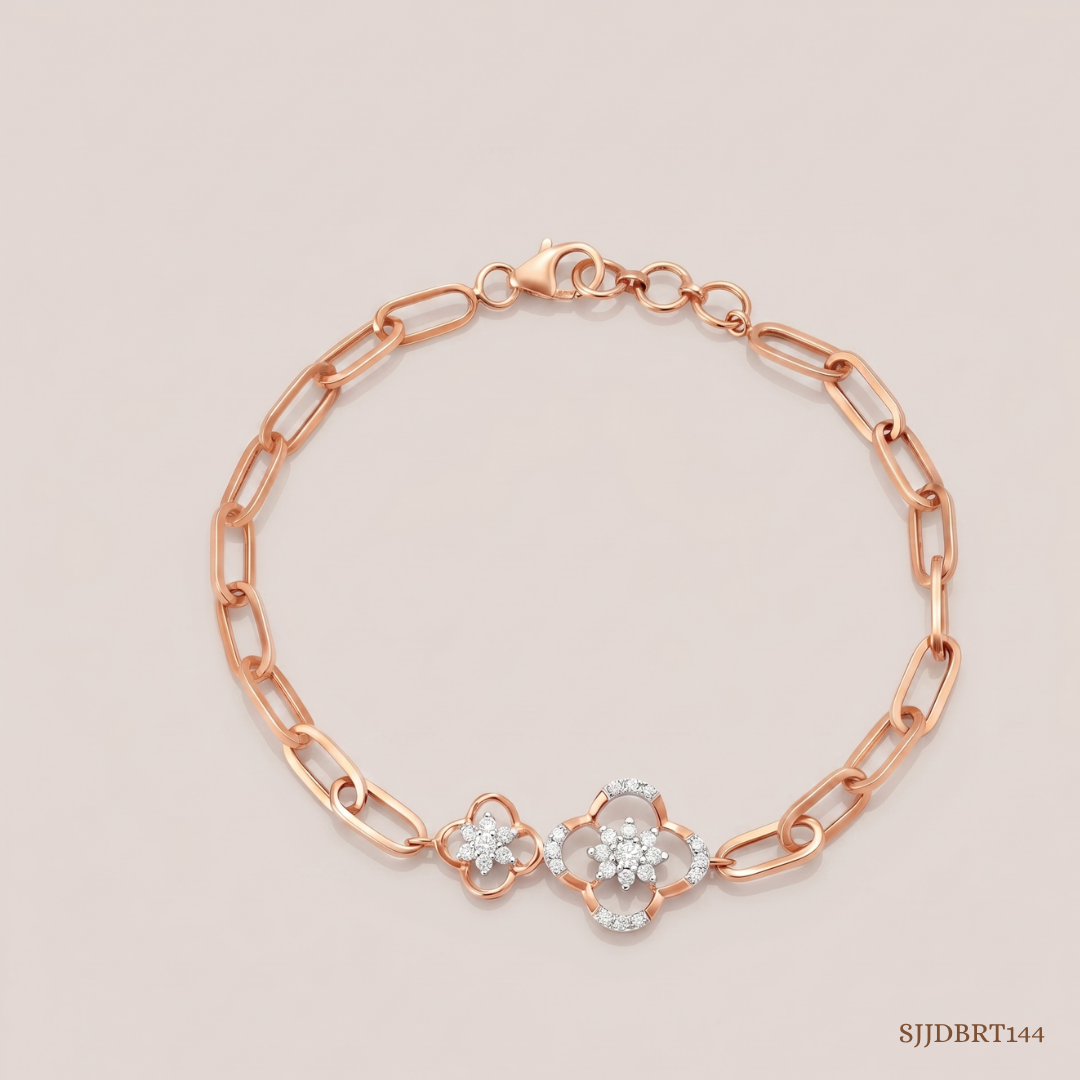 SJJDBRT144 | Delicate Diamond Bracelet