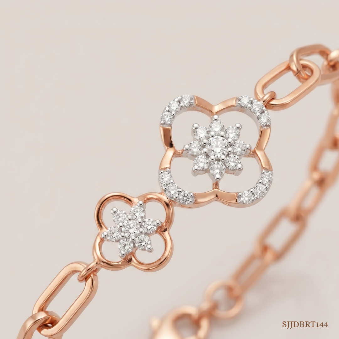 SJJDBRT144 | Delicate Diamond Bracelet