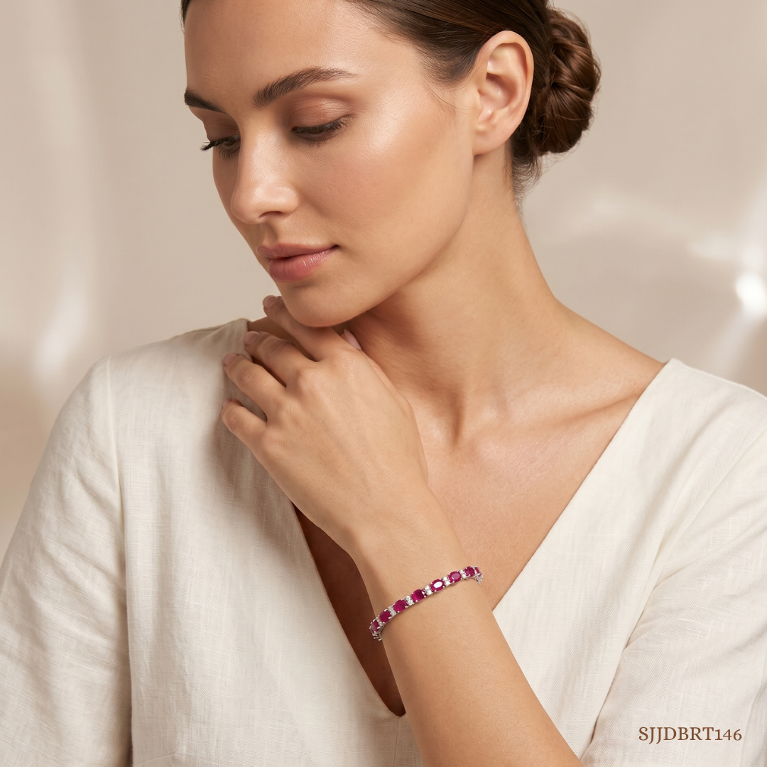 SJJDBRT146 | Exquisite Diamond Bracelet