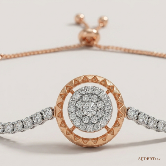 SJJDBRT147 | Adjustable Diamond Bracelet