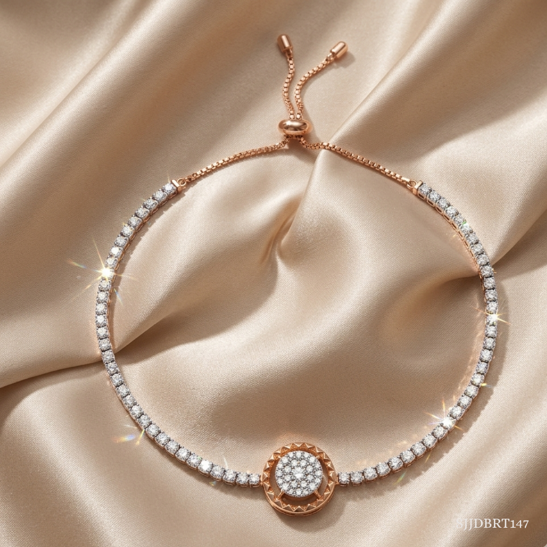 SJJDBRT147 | Adjustable Diamond Bracelet