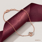 SJJDBRT151 | Entwined Heart Diamond Bracelet