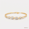 SJJDBRT154 | Gleam Loop Diamond Bracelet