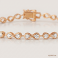 SJJDBRT158 | Luminous Cocoon Diamond Tennis Bracelet