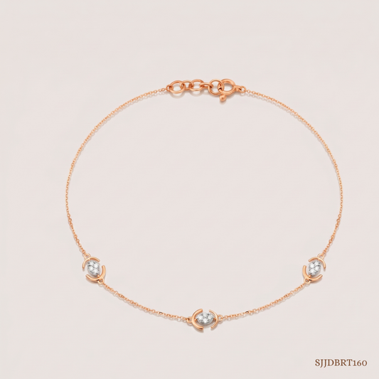 SJJDBRT160 | Intricate Diamond Bracelet