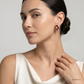 SJJDE101 | Petal Swirl Diamond Stud Earrings
