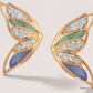 SJJDE102 | Colourlift Wing Diamond Stud Earrings