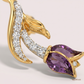 SJJDE105 | Cecelia Tulip Diamond Stud Earrings