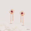 SJJDE116 | Love Spark Diamond Drop Earrings