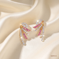 SJJDE119 | Aurora Diamond Drop Earrings