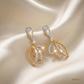 SJJDE122 | Graceful Cascade Diamond Drop Earrings