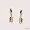 SJJDE123 | Dancing Wing Diamond Drop Earrings