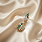 SJJDE123 | Dancing Wing Diamond Drop Earrings