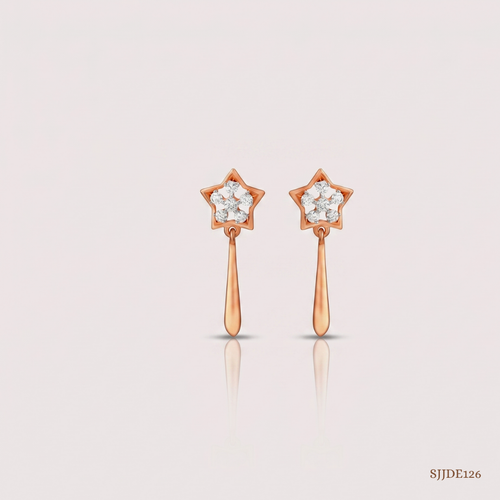 SJJDE126 | Delight Diamond Drop Earrings