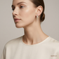 SJJDE129 | Sculpted Wing Diamond Stud Earrings