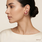 SJJDE138 | Bloom Arc Diamond Stud Earrings