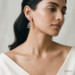 SJJDE139 | Twinkle Trail Diamond Stud Earrings