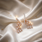 SJJDE139 | Twinkle Trail Diamond Stud Earrings