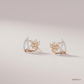 SJJDE144 | Garden Bloom Diamond Stud Earrings