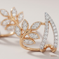 SJJDE144 | Garden Bloom Diamond Stud Earrings