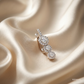 SJJDE151 | Sleek Edge Diamond Hoop Earrings