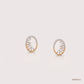 SJJDE156 | Celeste Oval Diamond Stud Earrings