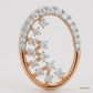 SJJDE156 | Celeste Oval Diamond Stud Earrings