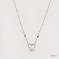 SJJDM102 | Nested Heart Diamond Elegant Mangalsutra